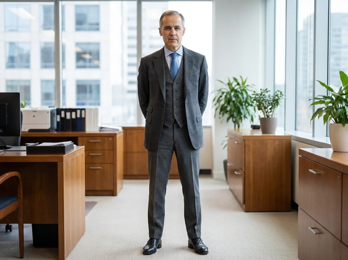 Gray Three-Piece Suit